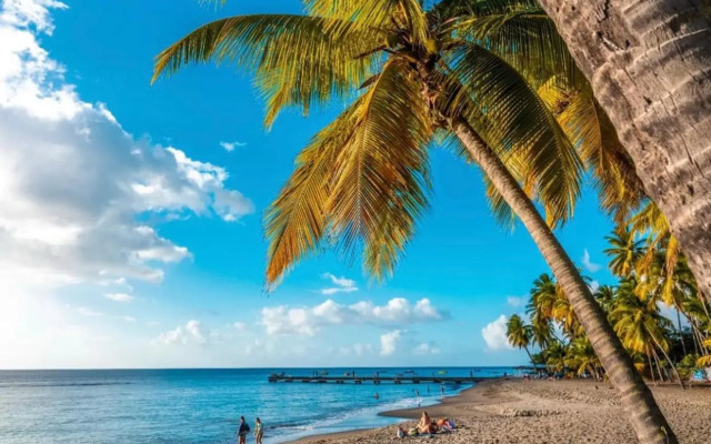 Villa Créole vue sur mer des Caraïbes