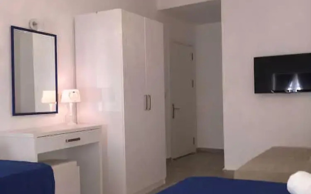 White and Blue Bodrum