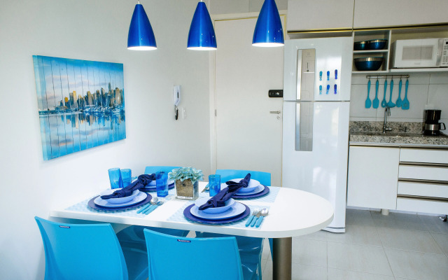 Flat de 1 quarto - Muro alto Condomínio Clube