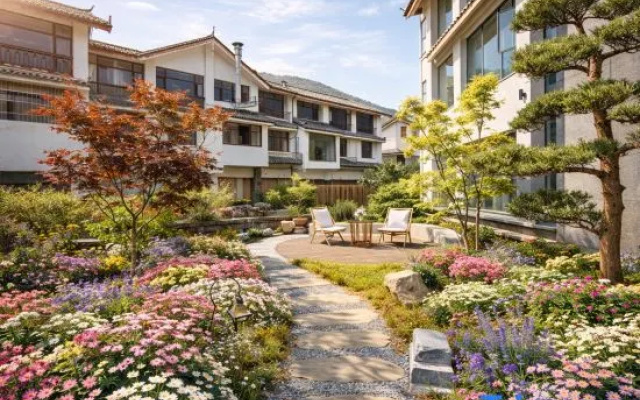 Lanye ・ 500m² Healing Garden ・ FUTURE Smart ・ Design Guesthouse (Lijiang Gucheng Big Waterwheel) – Outside – Lijiang