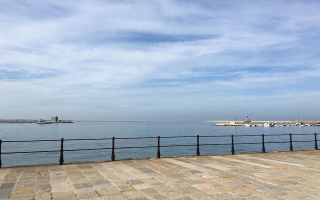 The Navy 62, Central, on the Port of Trapani