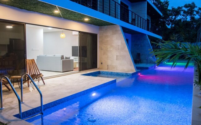 Elegant Stylish 2BR Apartment Aldea Zama Swimming Pool Jacuzzi Terrace