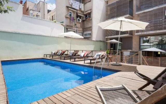 Apartment Barcelona Rentals - Gracia Pool Apartments Center