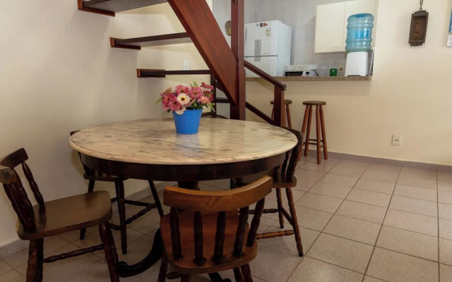 Cobertura com Churrasq e Piscina a 250m da Praia