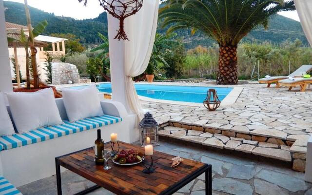 Luxurious Villa in Vasiliki with Swimming Pool & Hot Tub