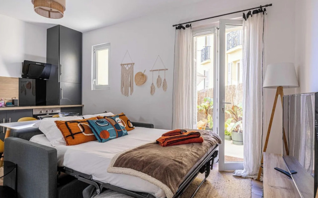 Superb 1br/2p in the Heart of Cannes - Balcony