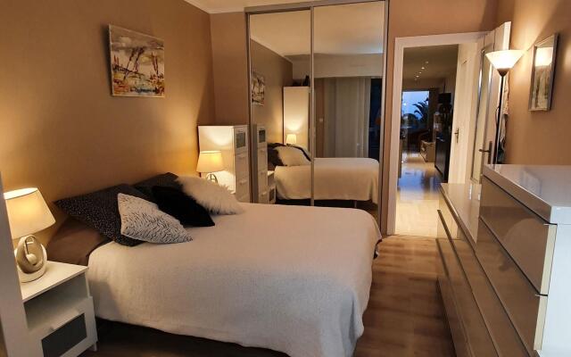 Classy Apartment in Nice with pool and private parking place