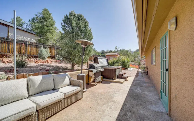 Hot Tub & Game Room: Scenic Sedona Home!