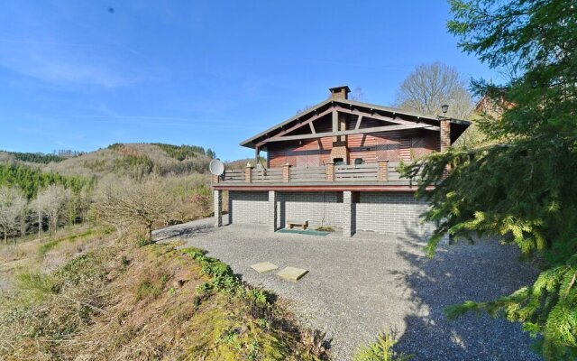Chalet in the Heart of the Ardennes With Panoramic Views Over the Ourthe Valley