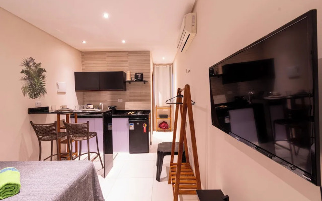 Estudio Mar'Bella 100M Praia, Com Cozinha E Estacionamento