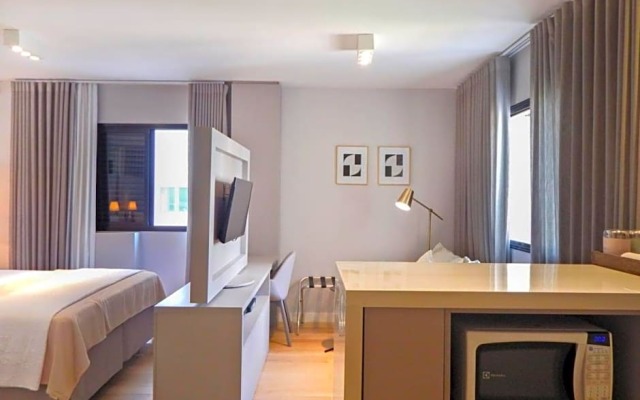 Easy Star - Flat Aconchegante no Hotel Transamérica Bela Cintra - XA03G