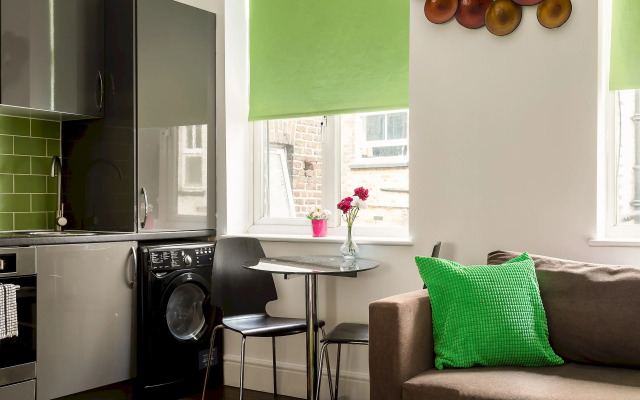 Cosy green 1-bedroom apartment