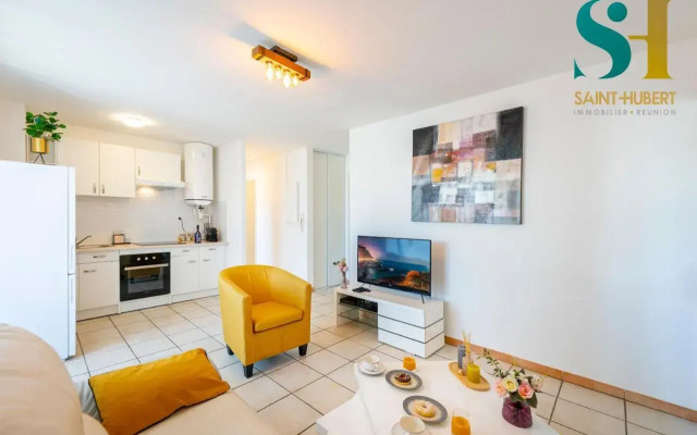 "Le Cosy", 2 chambres, Centre-ville de Saint-Denis