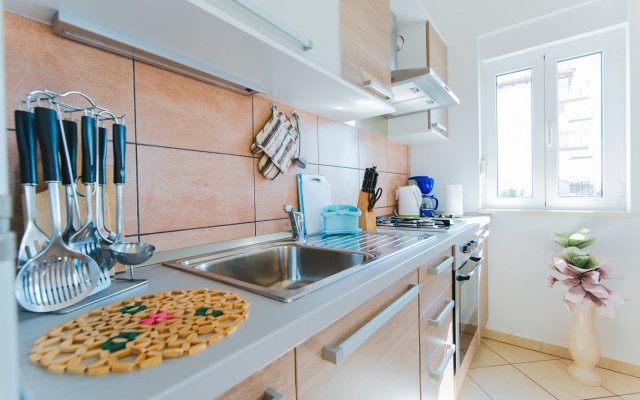 Apartment Mari - sea view apartments: A3 Silver Nemira, Riviera Omis