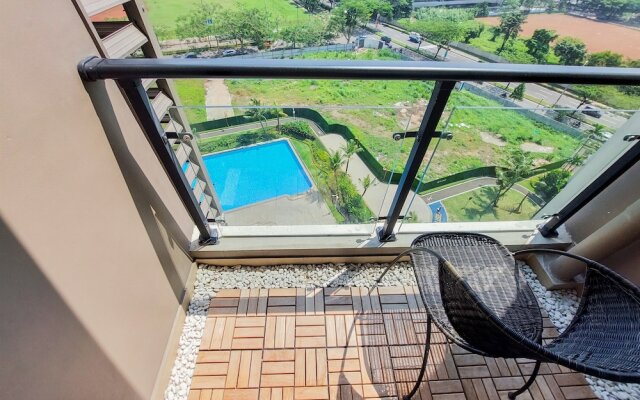 Fully Furnished And Simply Studio At Sky House Bsd Apartment