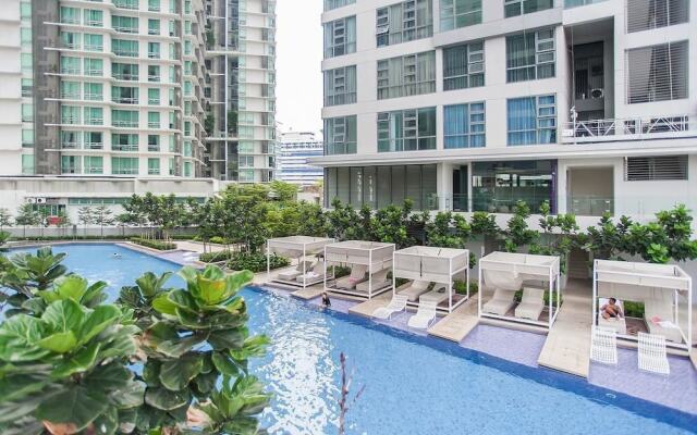 R3 Beautiful 1 BR - Bukit Bintang - Pavilion KL - WIFI