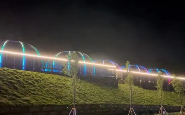 Clouds on the Huanxi Campground