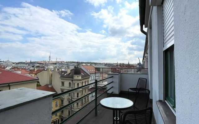 Hradební 10 - Terrace Apartments in the Old Town