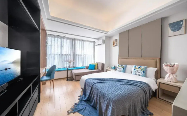 Hantao AI Select International Apartment (Guangzhou Huangpu Dashadong Metro Station)
