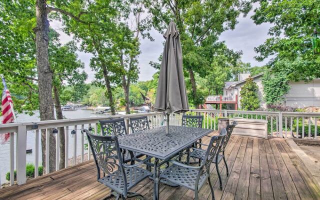 Lakefront Rocky Mount Escape w/ Dock & Grill!