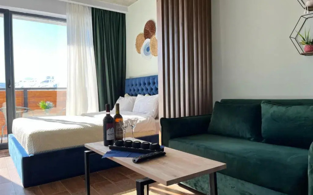 Twins apartment delux 2, new gudauri