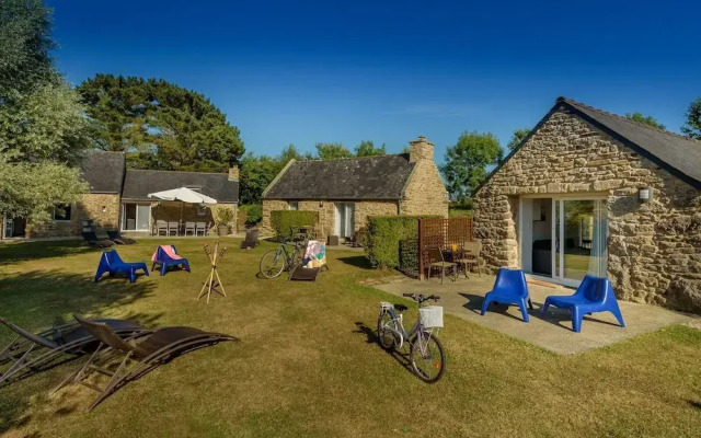 Peaceful Holiday Home in Plouguin With Indoor Pool