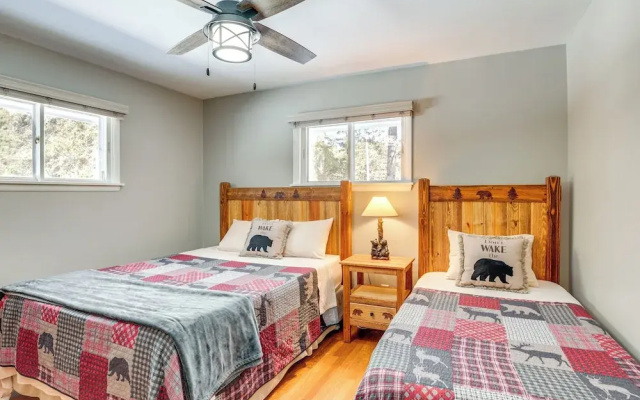 Lakefront Eagle River Retreat w/ Dock & Fire Pit!