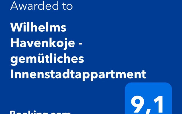 Wilhelms Havenkoje - gemütliches Innenstadtappartment