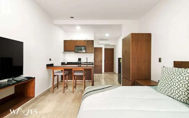 Spacious Loft W/garden View Pool + Jacuzzi GYM