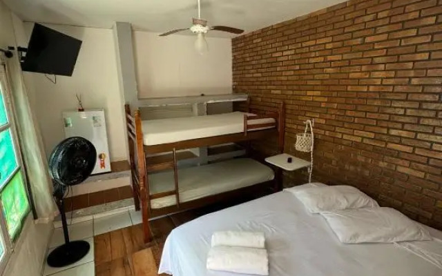 Suítes privativas - Casa da Pathy