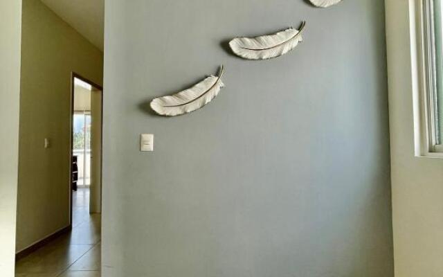 Casa turquesa pie de playa Mazatlan (Brujas)