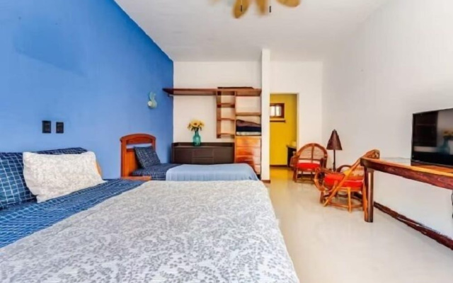 Villa con Piscina y Acceso a Laguna Yalkú, Akumal