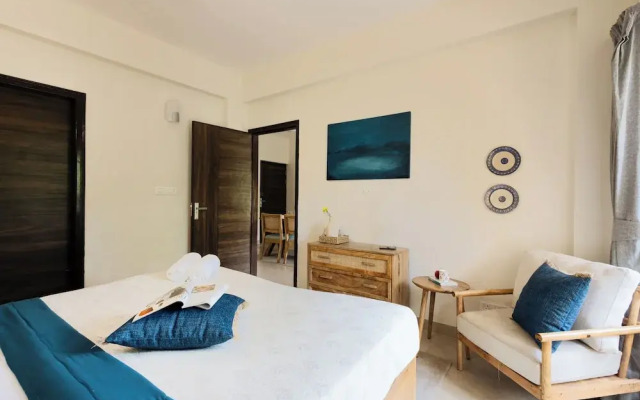 Alaya Stays Veera Marina 1BHK with Pool