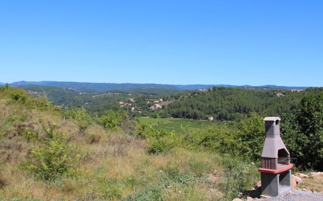 Cosy Holiday Home in Les Vans With Private Garden