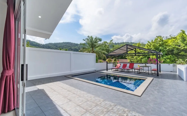 Star2 Private Pool Villa big Terrance and Mountain View