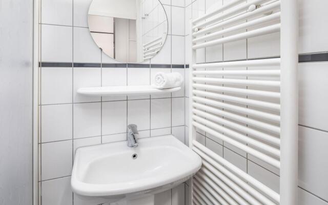 Restyled House With Fireplace, Surrounded by Green