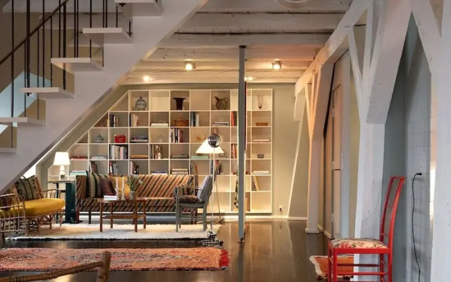 The Apartment Upstairs Canal Penthouse in Copenhagen