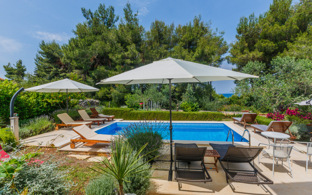Holiday house Sanda - with pool : Mirca, Island Brac