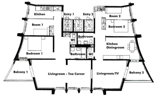 Fabulous Lakeside Family Apartment | 4 Rooms