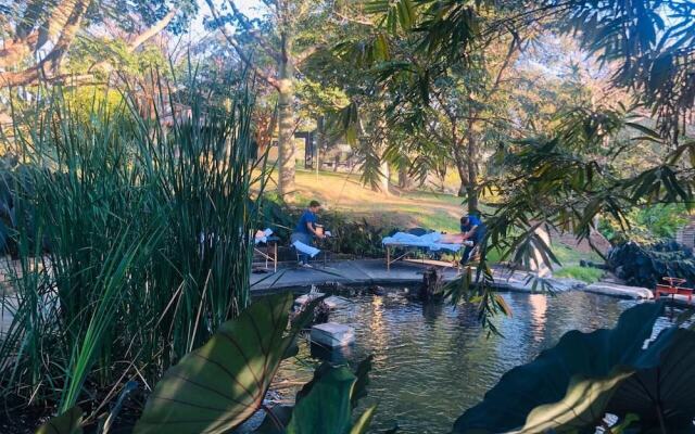 Casa Ave del Risco (Villa con río y cascada al interior)