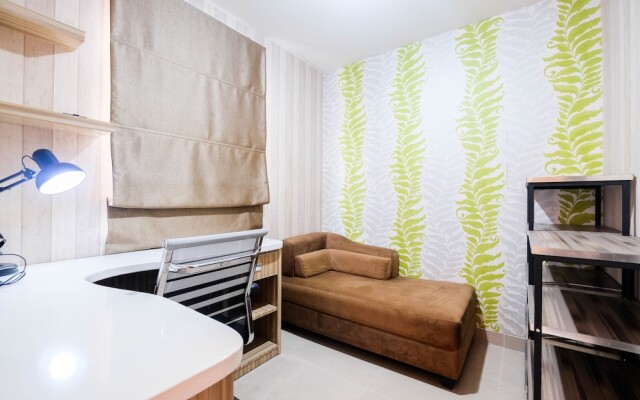 Cozy 1Br Apartment With Workspace At Mustika Golf Residence
