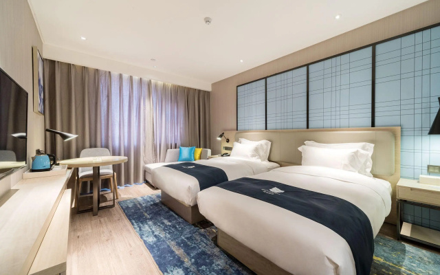Echarm Hotel Yingshang Wuzhou Wanhui Square – Guest Rooms – Fuyang