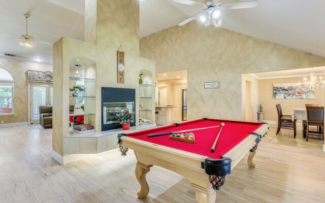 Billiards & Private Pool: Bright Clovis Home!