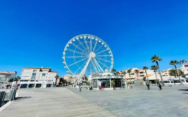 Seaside Studio in Agde
