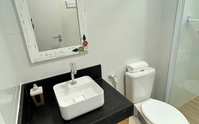 Melhores Flats - Espaçoso a 100m do mar