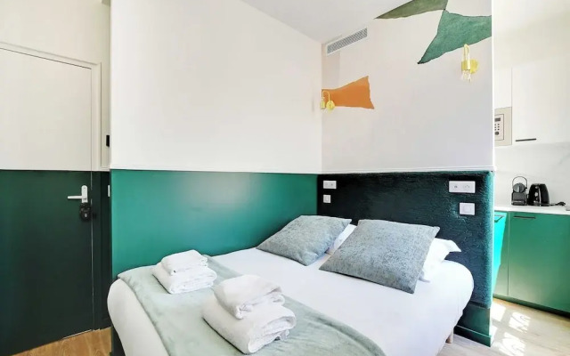 Cosy Cocoon for 2P With A/C - Near Montmartre