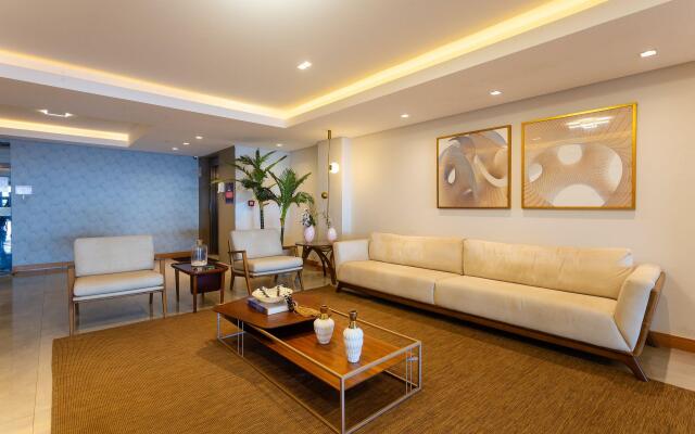 Lindo apto com vista para o mar CSM0021