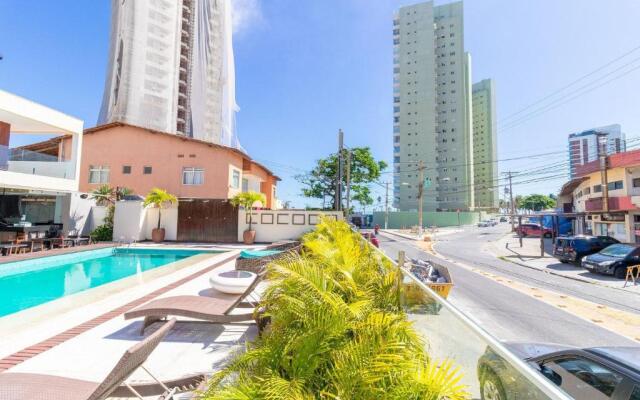 JB01 Flat Cocoon a 250m da Praia de Jaguaribe