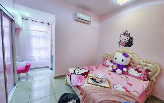Puchong IOI & KL & Hello Kitty Theme Air-Con Suite