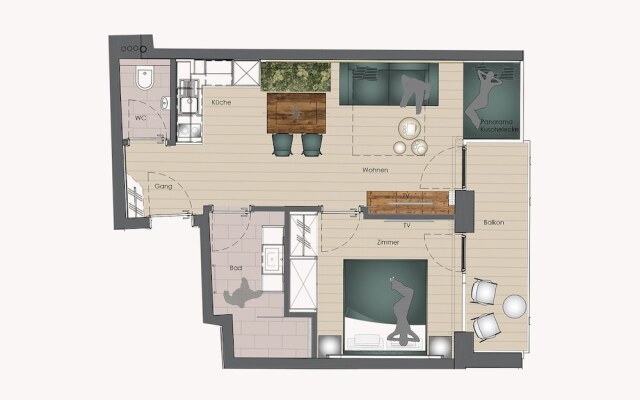Platzhirsch Apart & Mayrhofen